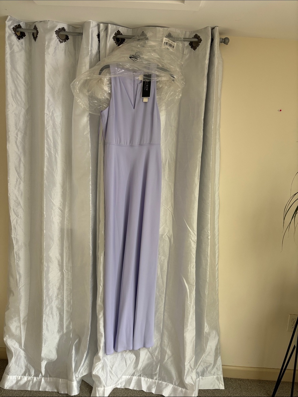J. Crew Lavender Bridesmaid Gown